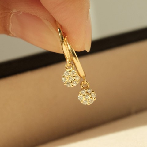 BLOOMIE HOOP EARRINGS